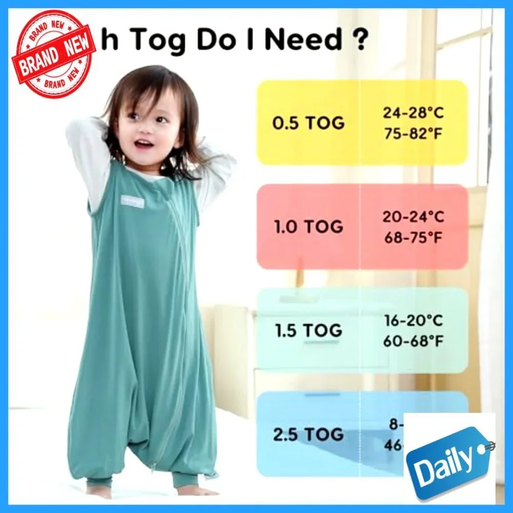Toddler Sleep Sack with Legs 1.0 Tog Wearable Blanket 9-48 Months